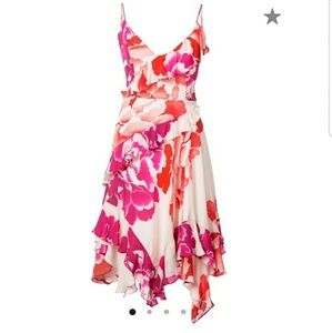 Brand new Josie Natori ruffle dress size 12